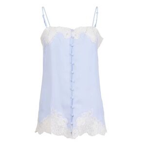 NWT Fleur du Mal Juliette button lace silk slip